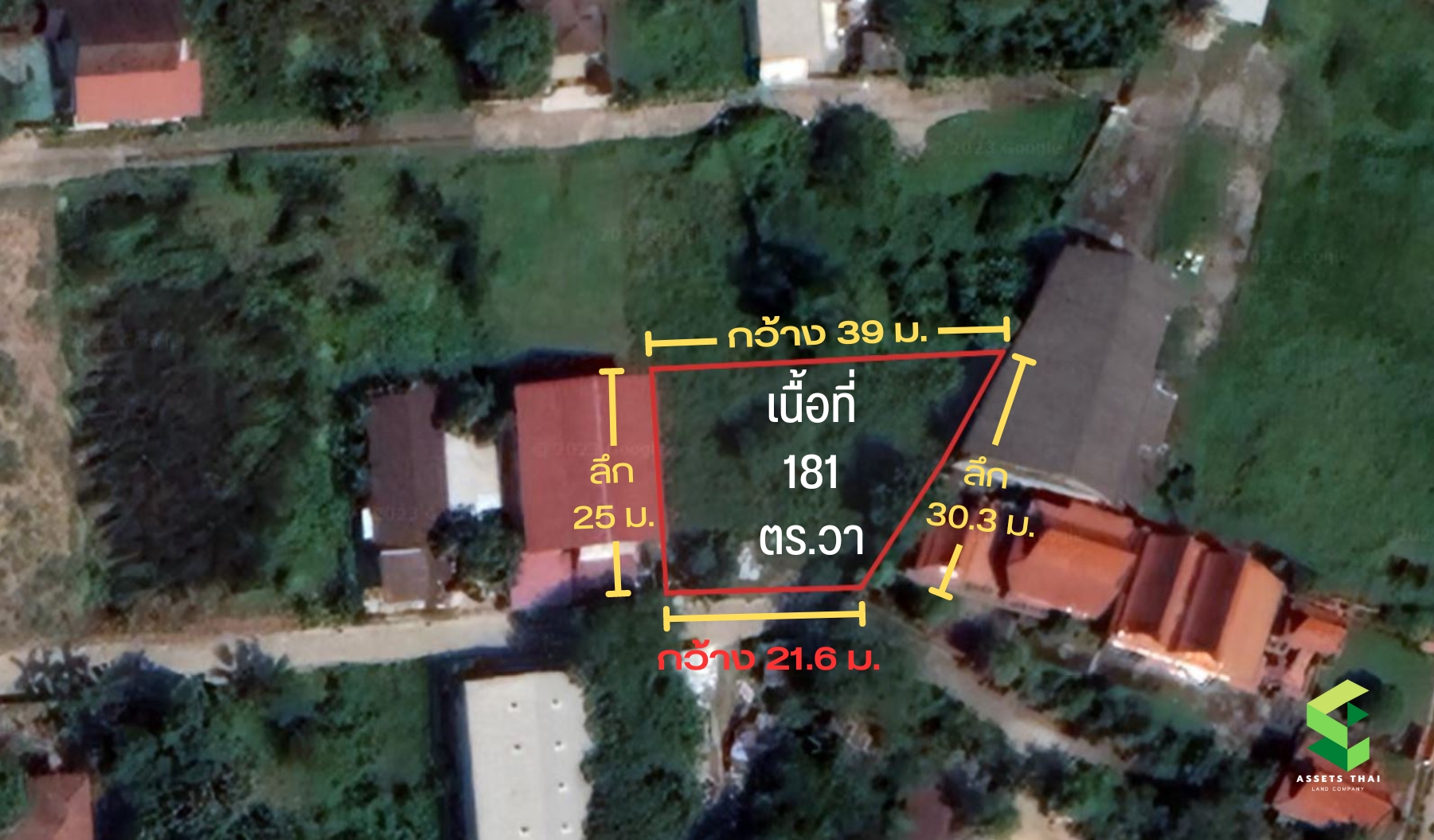 ขายที่ดินขนาด 181 ตร.วา ในซอยงบประมาณ ใกล้เมืองทอง ปากเกร็ดนนทบุรี